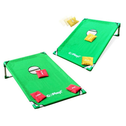 Go Play! Fabric Bean Bag Toss game- Green