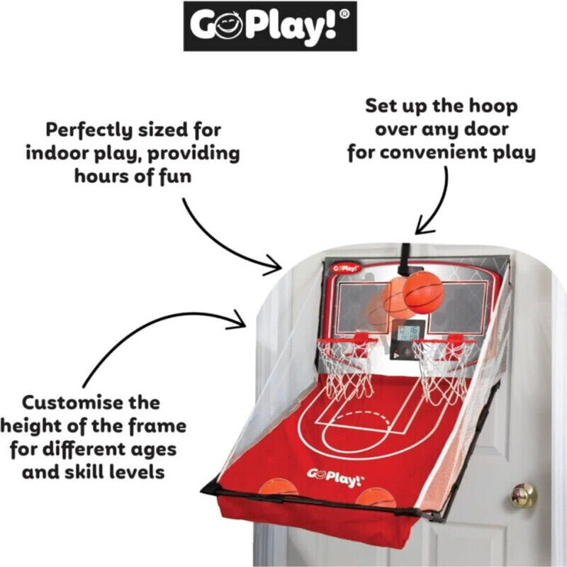 Go Play! 2 Player Basketball Game - Red