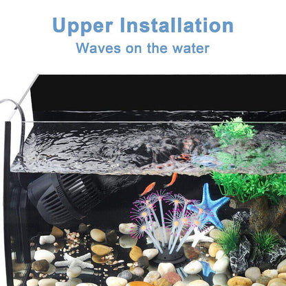 Hygger Aquarium Wave Maker 12W - Black