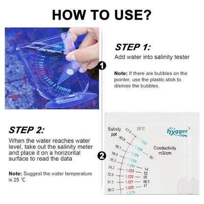 Hygger Aquarium Hydrometer - Multi