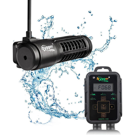 Hygger Cross-flow Wave Pump 12W - Black