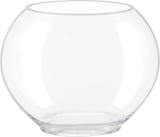 Hygger Mini Glass Oblate Fish Bowl Kit - HG-975-Black