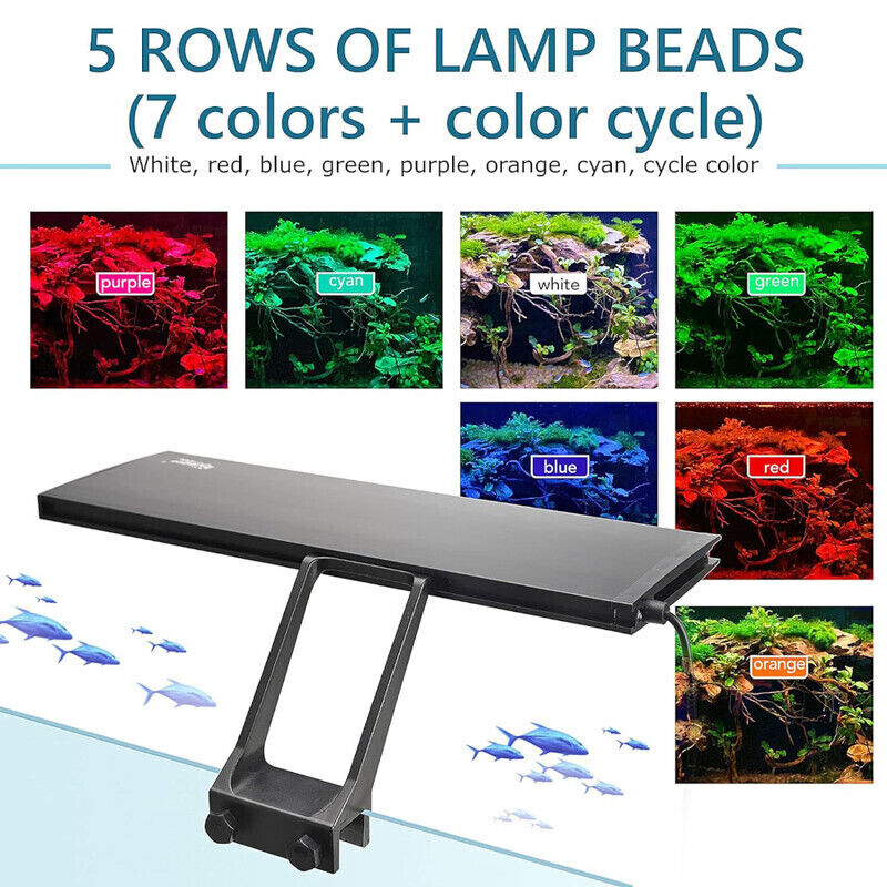 Hygger Planted Aquarium Led Light - Black