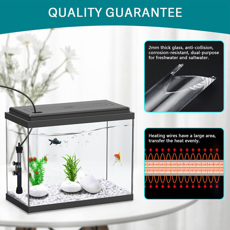 Hygger ETL Certification Aquarium Heater 50W - HG998-50W