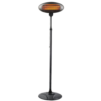 Heller 2000W Portable Electric Patio Heater/Floor Pedestal - HPH2000