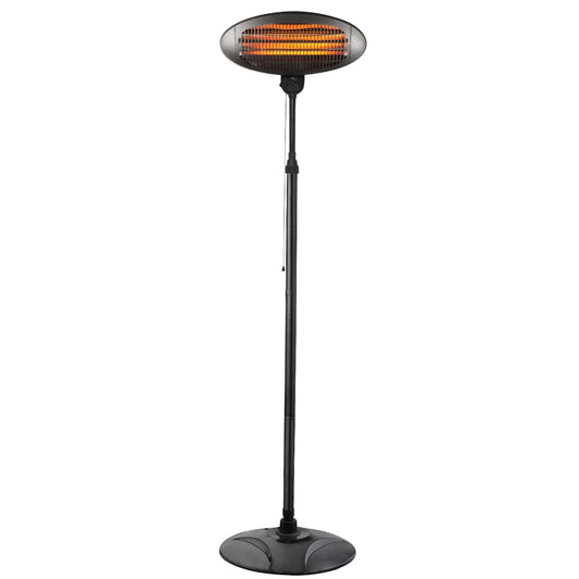 Heller 2000W Portable Electric Patio Heater/Floor Pedestal - HPH2000