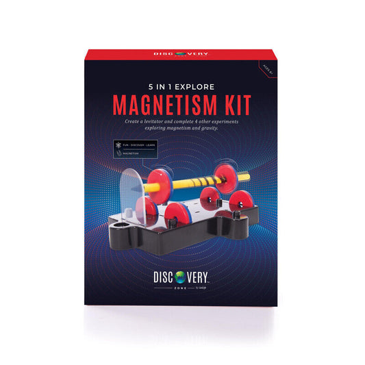 IS GIFT Discovery Zone 5 in 1 Explore Magnetism Kit - IDZ79010-Black