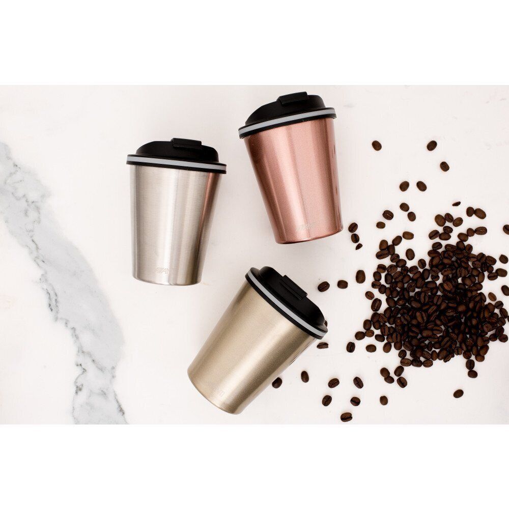 Avanti GOCUP Coffee Cup Pack of 2 Sizes 355ml and 236ml - Rose Gold