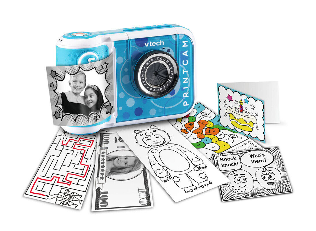 Kidizoom Print Cam with Bonus Paper Pack - Blue