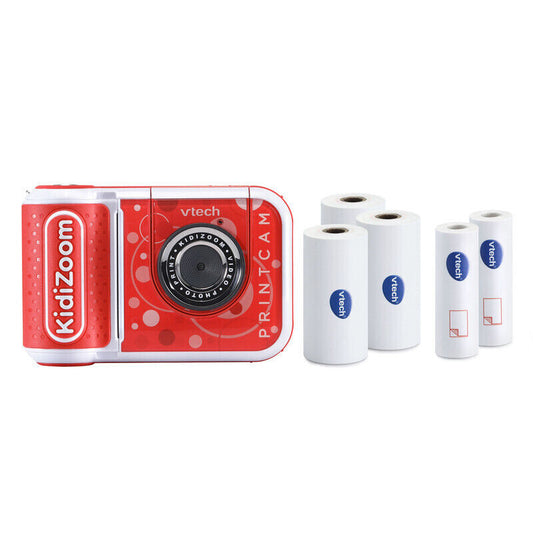 Kidizoom Print Cam with Bonus Paper Pack - Red