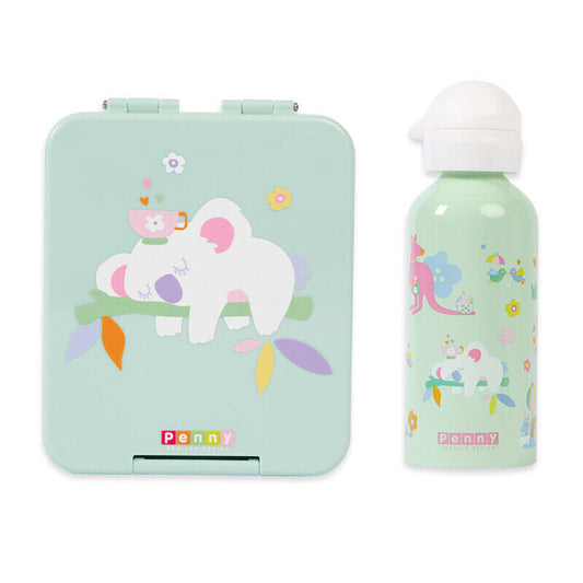 Penny Scallan Mini Bento Box & Drink Bottle - Kipping Koala