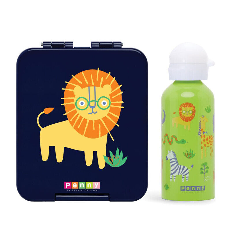 Penny Scallan Mini Bento Box & Drink Bottle - Wild Thing