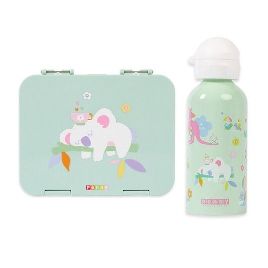 Penny Scallan Large Bento Box & Drink Bottle - Kipping Koala