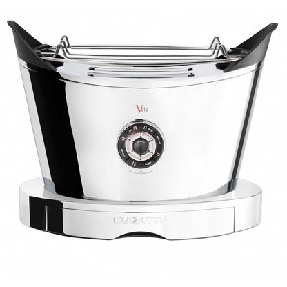 Bugatti Jackie 1.2L Kettle and Volo 2-Slice Toaster Set- Chrome