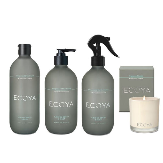 Ecoya Kitchen Essentials Set - Juniper Berry & Mint