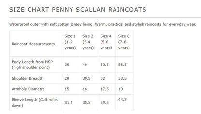 Penny Scallan Umbrella & Raincoat Size 1-2  Dino Rock