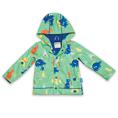 Penny Scallan Umbrella & Raincoat Size 3-4  Dino Rock