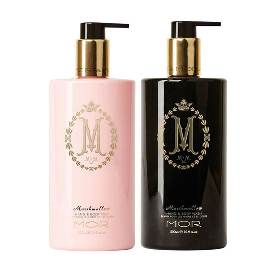 MOR Marshmallow Hand & Body Milk and Hand & Body Wash Set