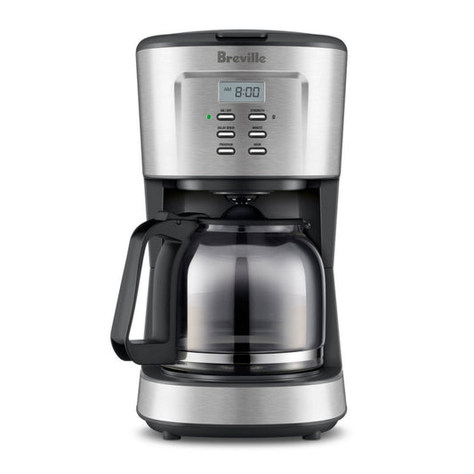 Breville Aroma Style Electronic Drip Coffee Maker-Silver