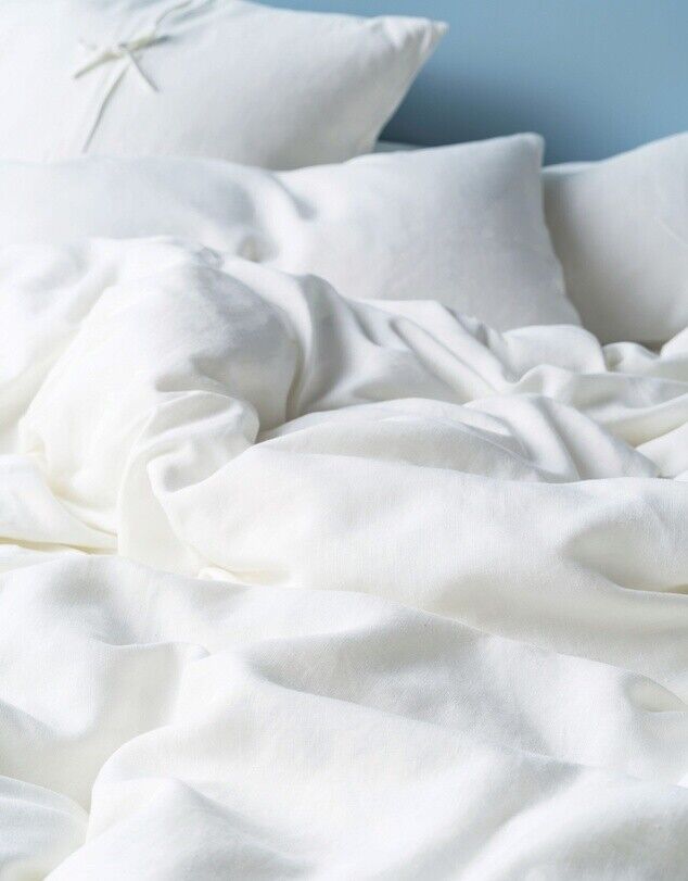 Linen House Nimes White Quilt Cover Set - Queen