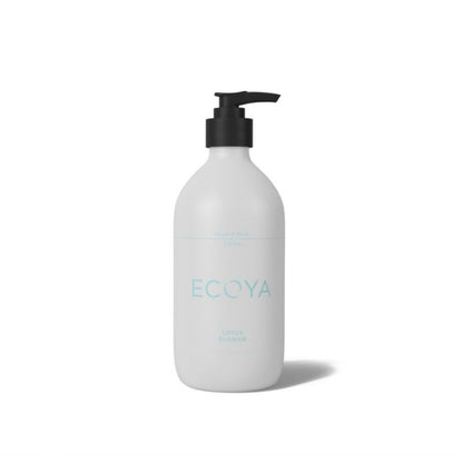 Ecoya Lotus Flower Fragrant Bathroom Set- Hand & Body Wash, Lotion, Mini Diffuse