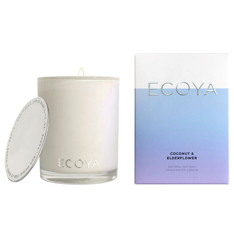 Ecoya Coconut & Elderflower Candle and Diffuser Set-MARE2307