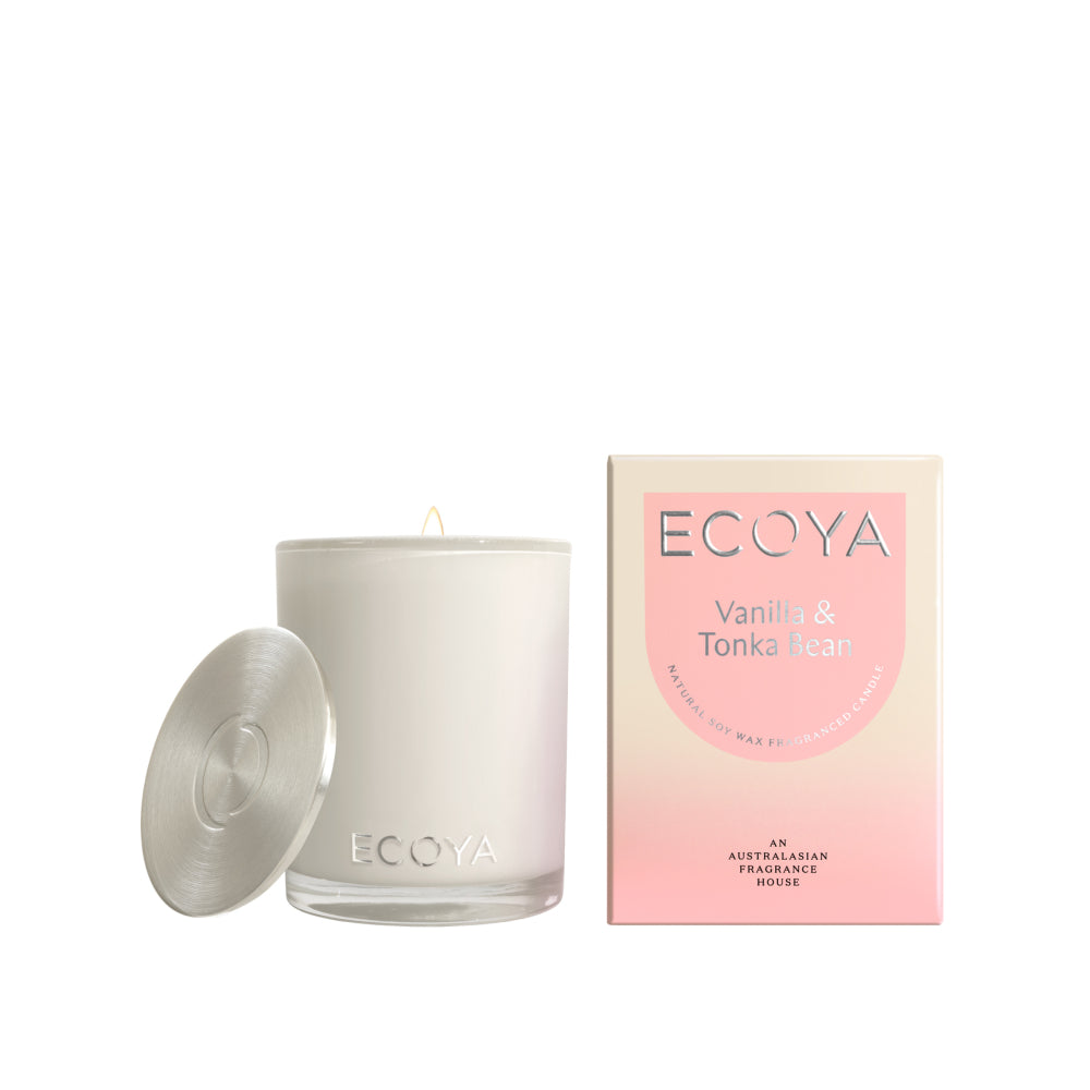 Ecoya Vanilla & Tonka Bean Candle and Diffuser Set-MARE2313