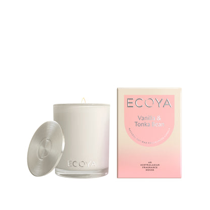 Ecoya Vanilla & Tonka Bean Candle and Diffuser Set-MARE2313