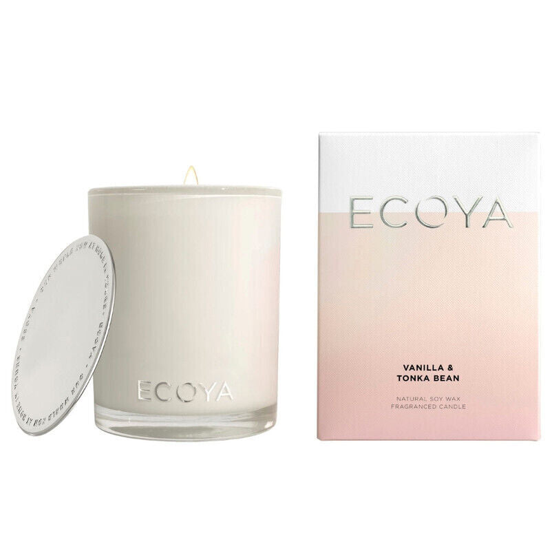 Ecoya Vanilla & Tonka Bean Candle and Diffuser Set-MARE2313