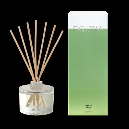 Ecoya French Pear Madison Candle and Diffuser Set