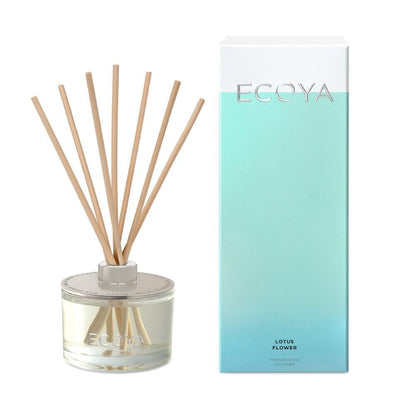 Ecoya Lotus Flower Madison Candle and Diffuser Set