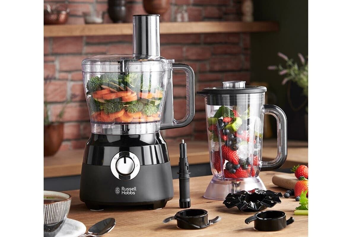 Russell Hobbs Desire Matte Black Food Processor