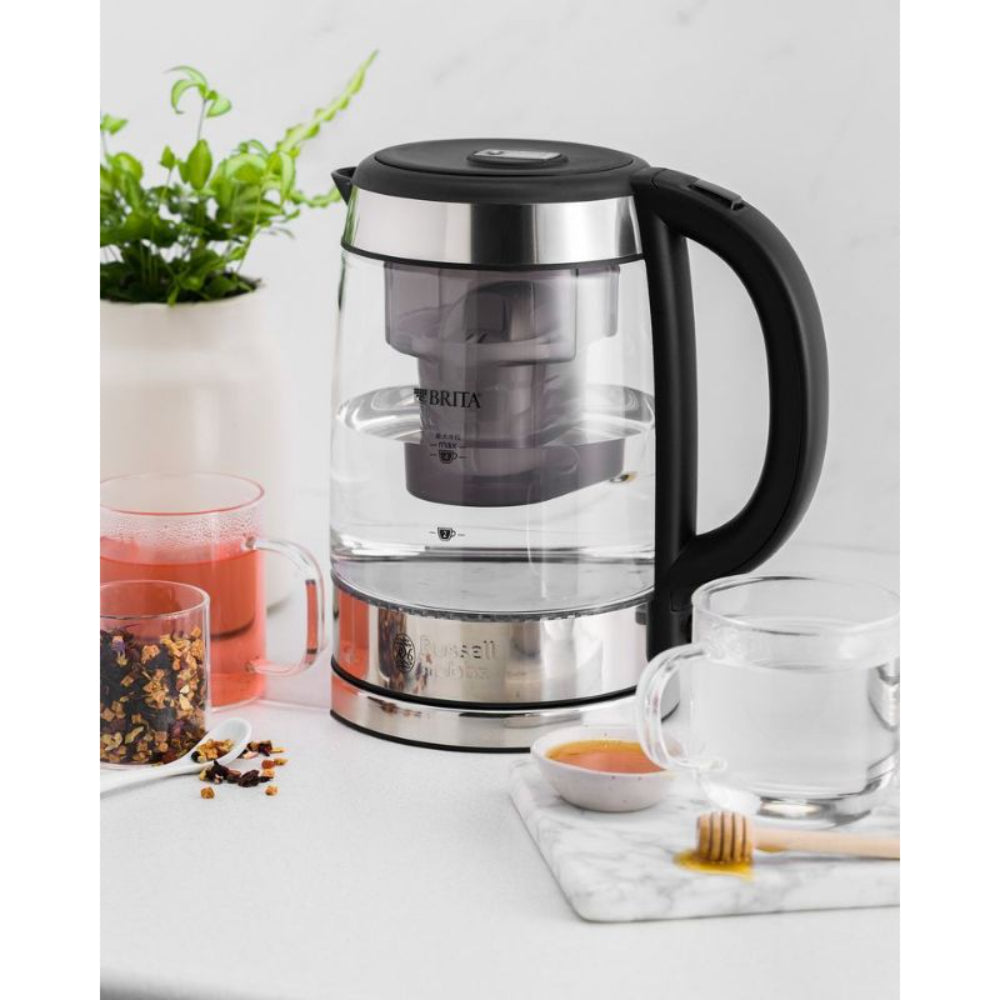 Russell Hobbs 1.7L Purity Brita Glass Kettle RHK550