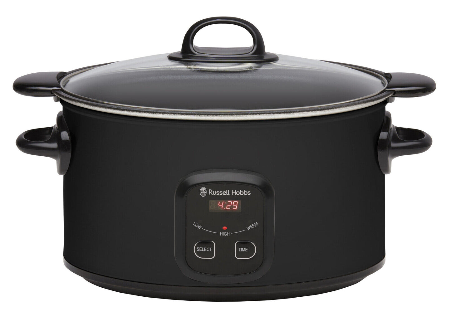 Russell Hobbs 6L Family Searing Slow Cooker 3 Heat Settings RHSC650BLK