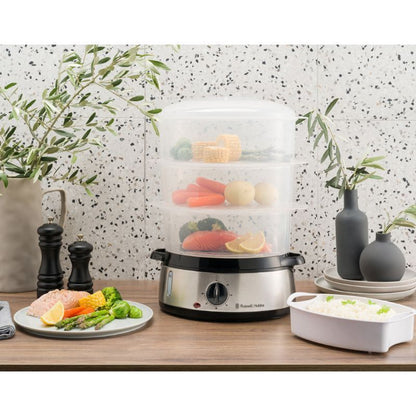 Russell Hobbs Cook @ Home Food Steamer 9L RHSTM3