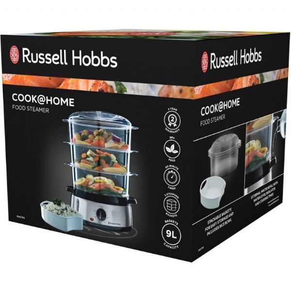 Russell Hobbs Cook @ Home Food Steamer 9L RHSTM3