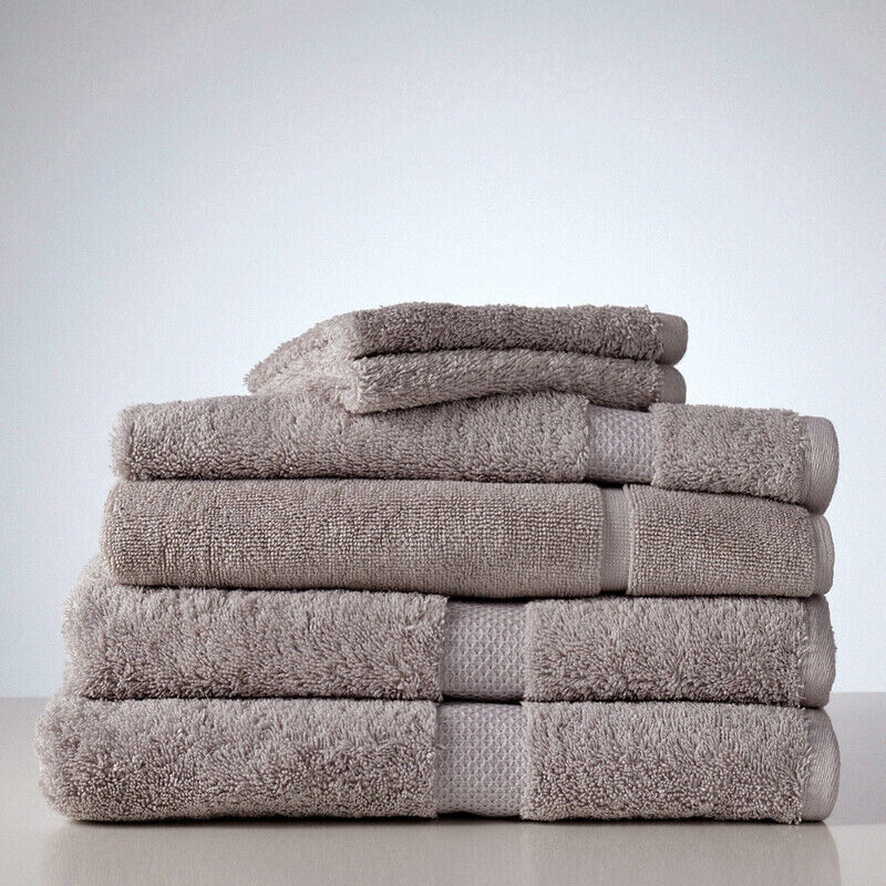 Canningvale Royal Splendour 6 Piece Towel Set - Storm Grey