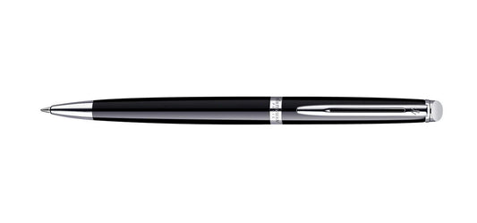 Waterman Hemisphere Black Lacquer Chrome Trim Ballpoint Pen