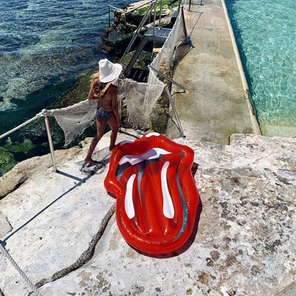 Sunnylife Rolling Stones Deluxe Lie-on Float Inflatable Pool Float