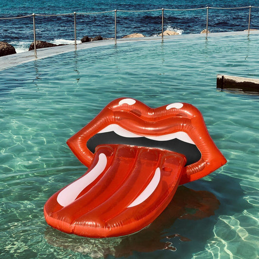 Sunnylife Rolling Stones Deluxe Sit-on Float Inflatable Pool Float