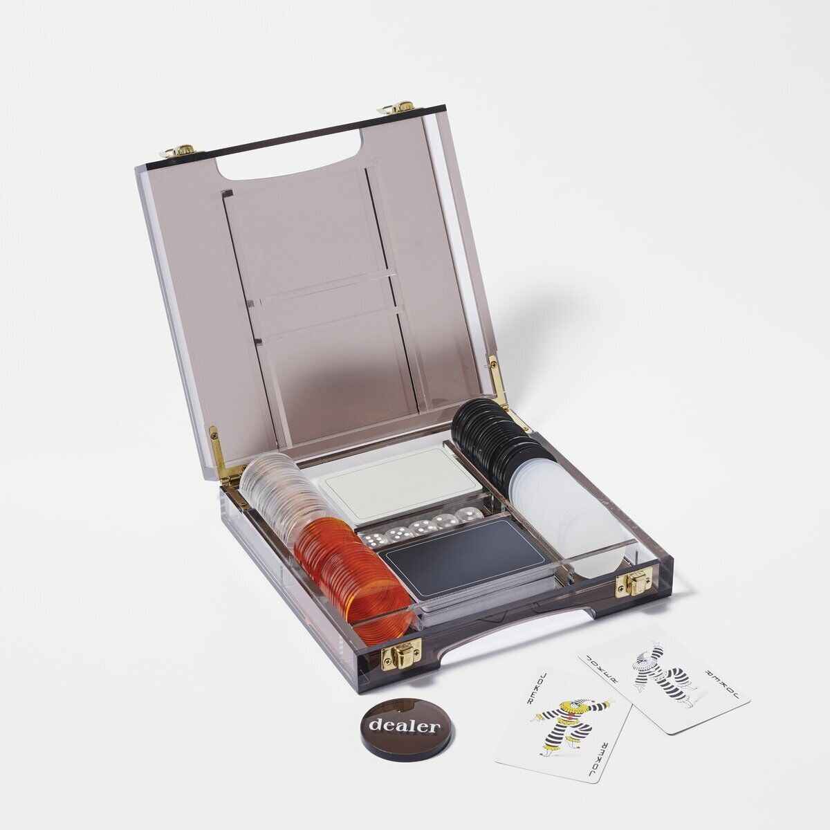 Sunnylife Limited Edition Lucite Poker Set