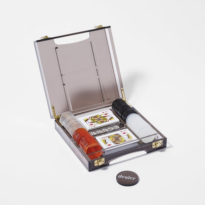 Sunnylife Limited Edition Lucite Poker Set