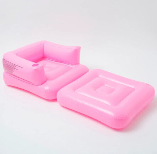 Sunnylife Inflatable Lilo Chair - Neon Pink