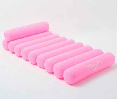 Sunnylife Tube Lilo - Neon Pink