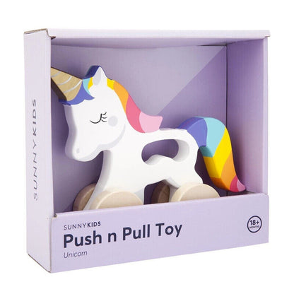 Unicorn Push n Pull Toy