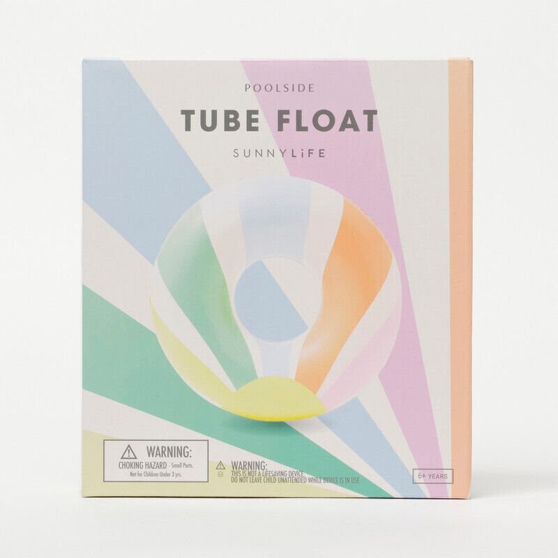 Sunnylife Pool Side Tube Float Pastel Gelato