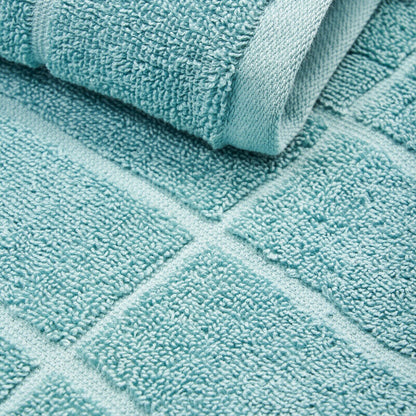 Sheraton  Subway 5 Piece Towel Set - Aqua Mist