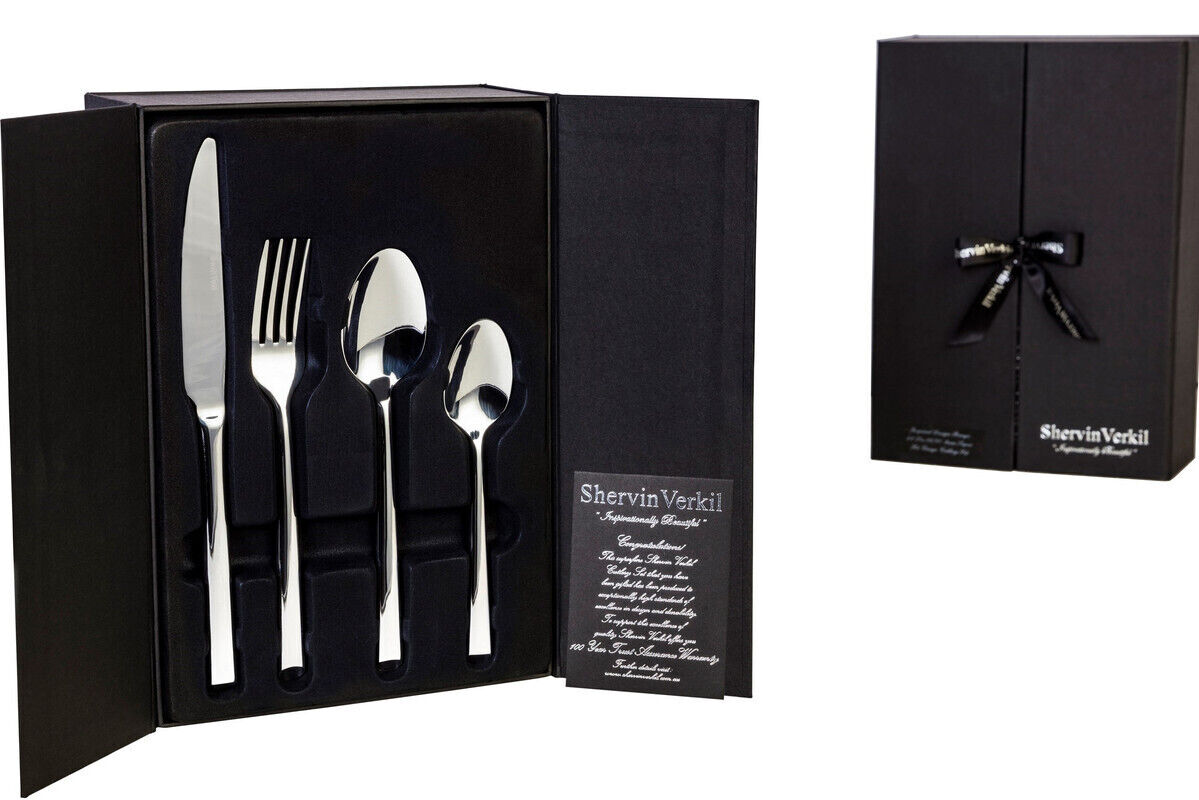 Shervin Verkil Beauty 24 Piece Cutlery Set - stainless Steel