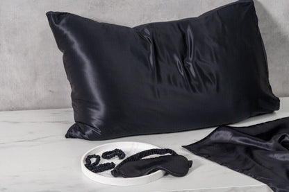 Canningvale Beautysilks Pillowcase Twin Pack - Charcoal