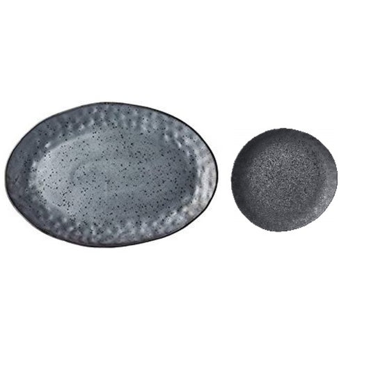 Shervin Verkil Rania Tapas Platter and Plates - 5 Piece Set